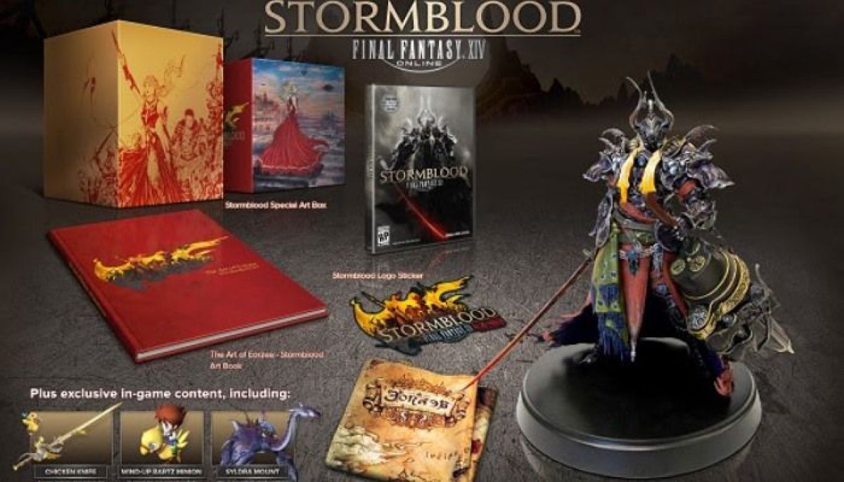 Содержимое предзаказа DLC Stormblood для Final Fantasy XIV
