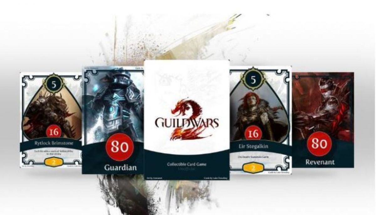 Фанат Guild Wars 2 сделал коллекционные карты по игре