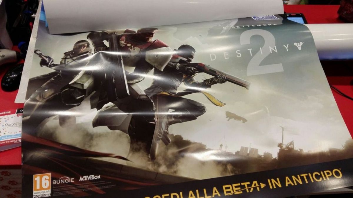 В сети появился постер Destiny 2 с датой выхода