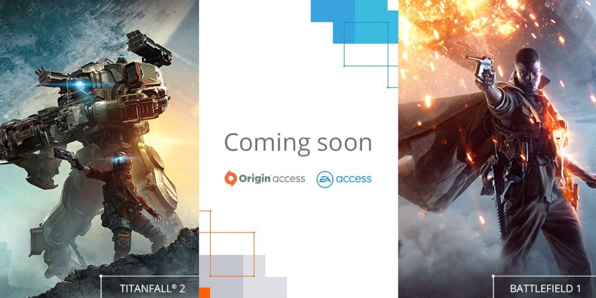 Battlefield 1 и Titanfall 2 появятся в Origin Access