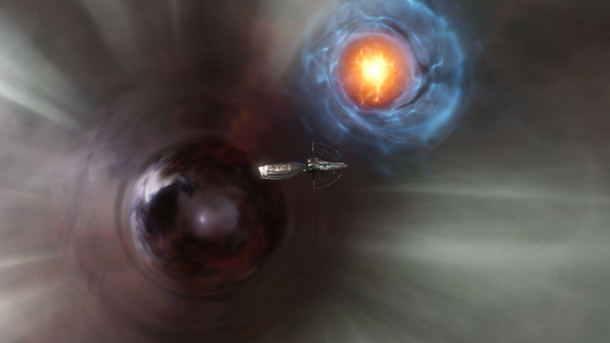 Игроки Eve Online осветили галактику в честь Стивена Хокинга