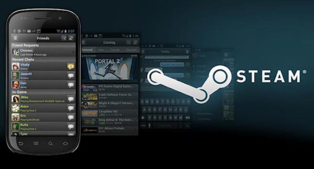 В игры Steam можно будет играть с телефона