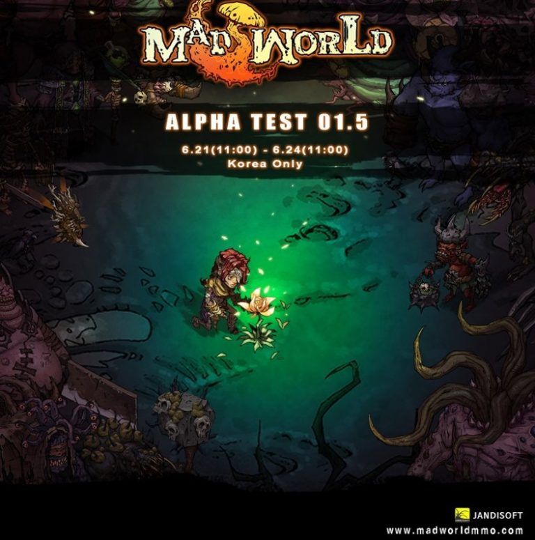 Третий альфа-тест Mad World пройдет только в Южной Корее
