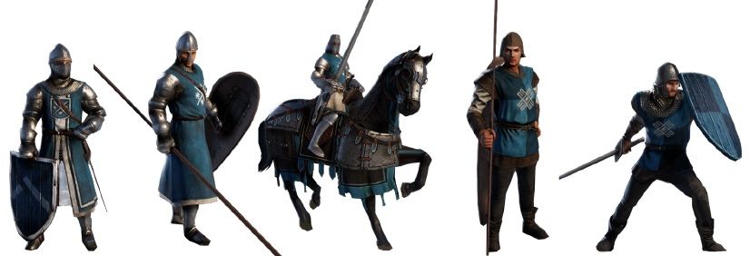 Пять новых отрядов доступны в Conqueror's Blade