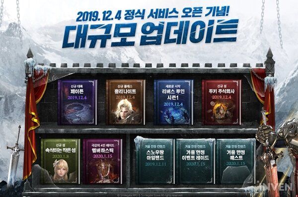 Корейская версия Lost Ark выйдет в релиз с началом декабря. Опубликована небольшая дорожная карта обновлений