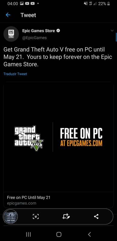 GTA 5 сегодня начнут раздавать бесплатно в Epic Games Store