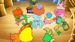 Freddi Fish 5 featuring Mess Hall Mania: The Case of the Creature of Coral Cove