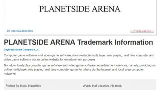 Daybreak зарегистрировала торговую марку PlanetSide Arena