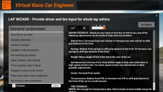 Virtual Race Car Engineer 2020