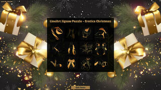 LineArt Jigsaw Puzzle - Erotica Christmas