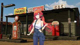 Anime Gas Station