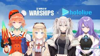К списку командиров в «Мире кораблей» присоединились виртуальные звезды Hololive