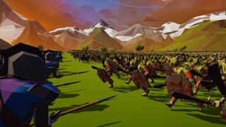 Polygon Fantasy Battle Simulator