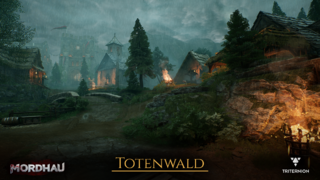Вышло обновление для средневекового экшена Mordhau, добавившее мрачную карту Totenwald