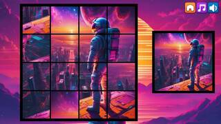OG Puzzlers: Synthwave Astronauts