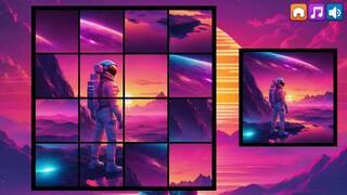 OG Puzzlers: Synthwave Astronauts