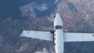 [X019] Полеты над красивыми пейзажами и городами в новом трейлере Microsoft Flight Simulator