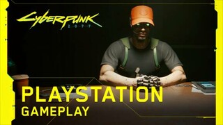 Геймплей Cyberpunk 2077 на PlayStation 4 Pro и PlayStation 5
