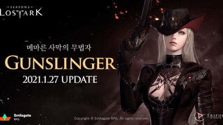 В корейской версии Lost Ark появился новый класс Gunslinger