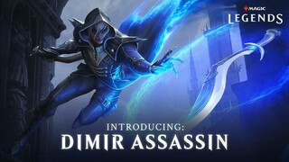 Обзорный трейлер класса Dimir Assassin в Magic: Legends — того самого из боевого пропуска
