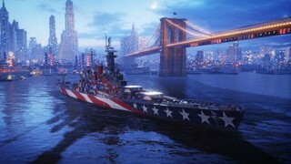 Альтернативные линкоры США стали доступны в World of Warships: Legends