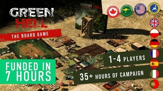 Настольная игра по мотивам Green Hell профинансирована на Kickstarter за 7 часов