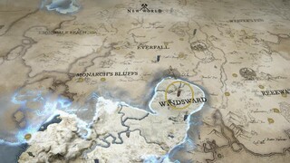 Интерактивная карта мира MMORPG New World