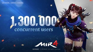 MIR4 продолжает бить рекорды — в глобальной версии уже свыше 1 300 000 одновременных игроков