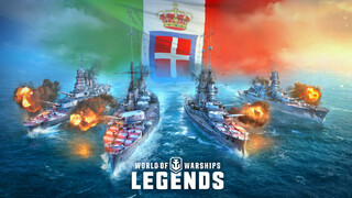 Кросс-плей и итальянские линкоры в первом обновлении 2022 года для World of Warships: Legends