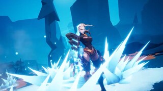 Демонстрация способностей персонажа Frostfire Gemma в Action RPG Torchlight: Infinite