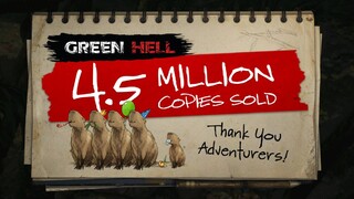 Продано свыше 4,5 млн копий симулятора выживания Green Hell — Разработчики уже готовят следующее обновление