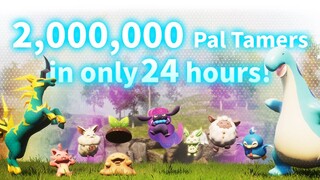 Новый рекорд Palworld — 560 тысяч игроков одновременно в Steam и 2 миллиона проданных копий за 24 часа