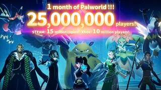 Общее количество игроков в Palworld достигло 25 миллионов