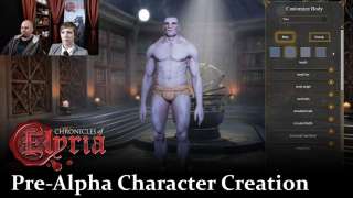 Демонстрация редактора персонажа в Chronicles of Elyria