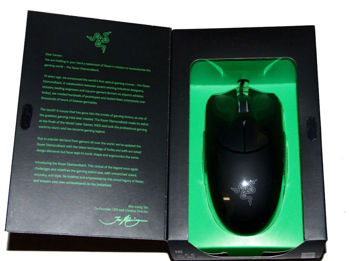 Обзор мыши Razer Diamondback 2015