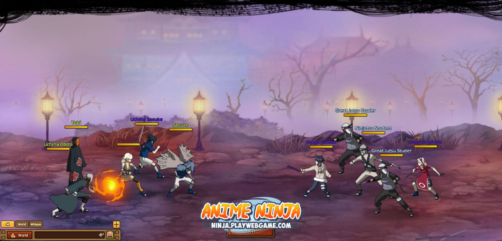 Anime Ninja: обзор, публикации, гайды и релиз mmorpg игры Anime Ninja