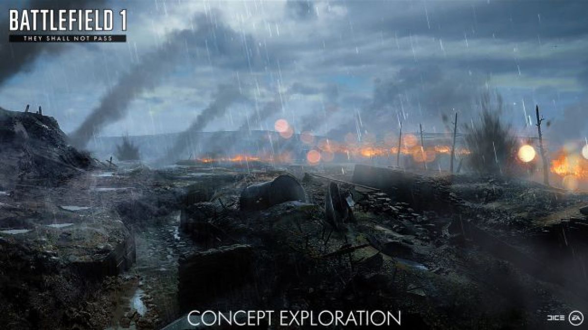 Концепт-арты и подробности DLC They Shall Not Pass для Battlefield 1