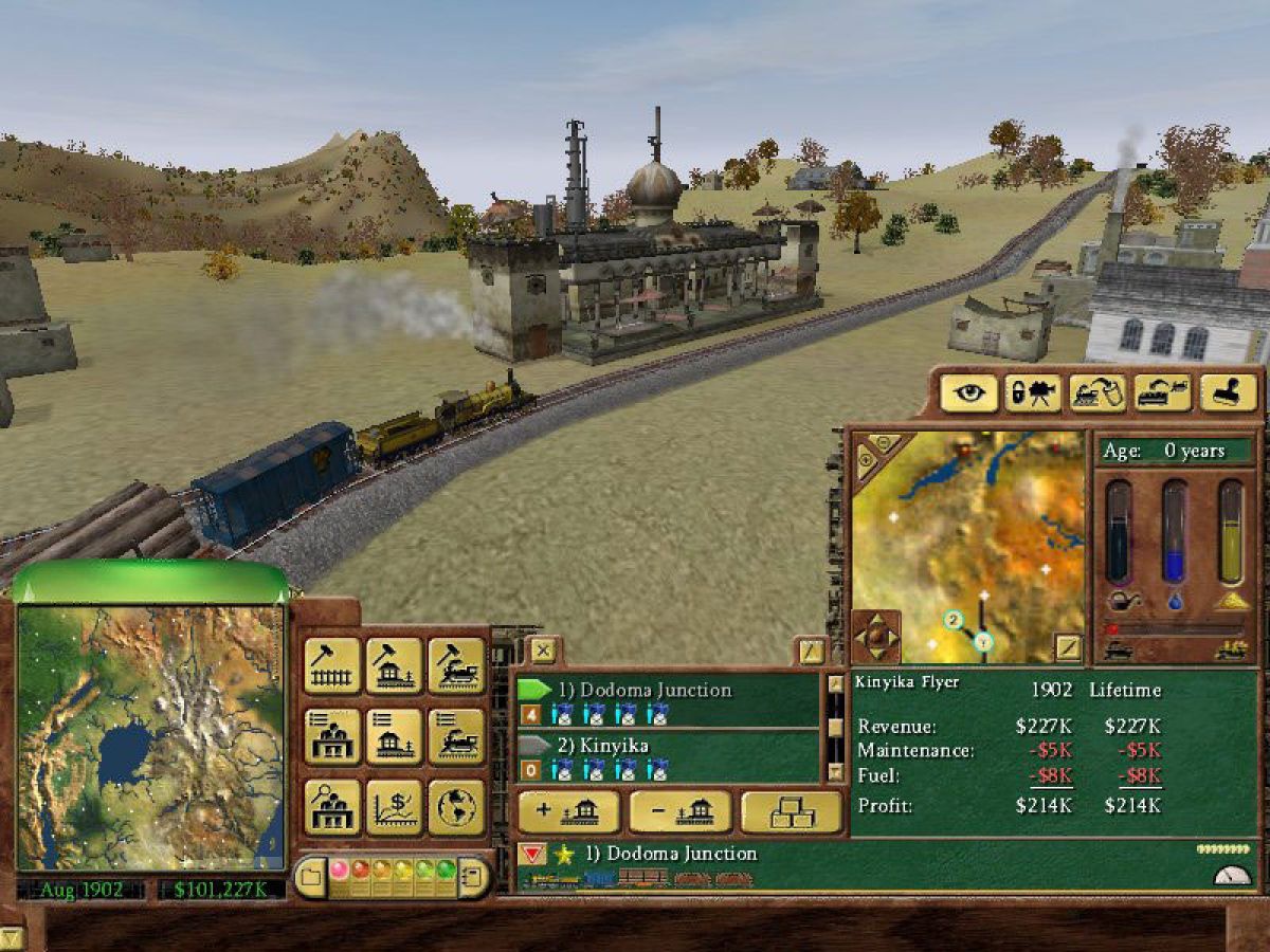 Скриншот 8 к игре Railroad Tycoon 3