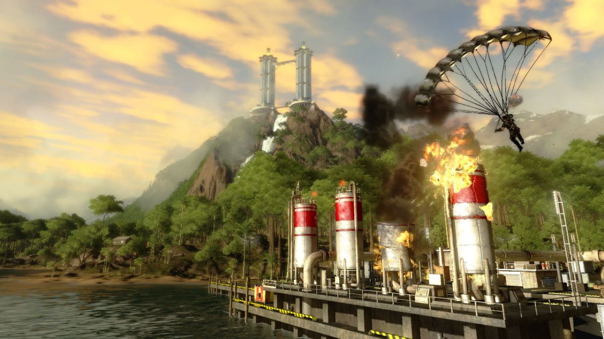 Just Cause 2: обзор, публикации, гайды и релиз экшен песочница шутер  приключения игры Just Cause 2