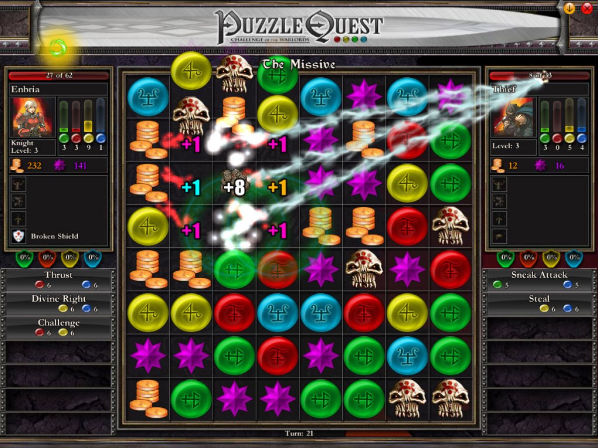 Скриншот 5 к игре Puzzle Quest