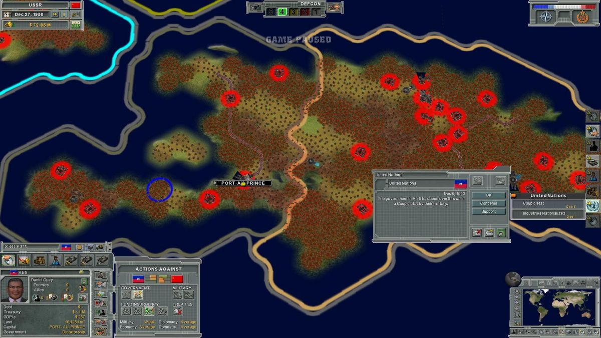 Скриншот 7 к игре Supreme Ruler: Cold War