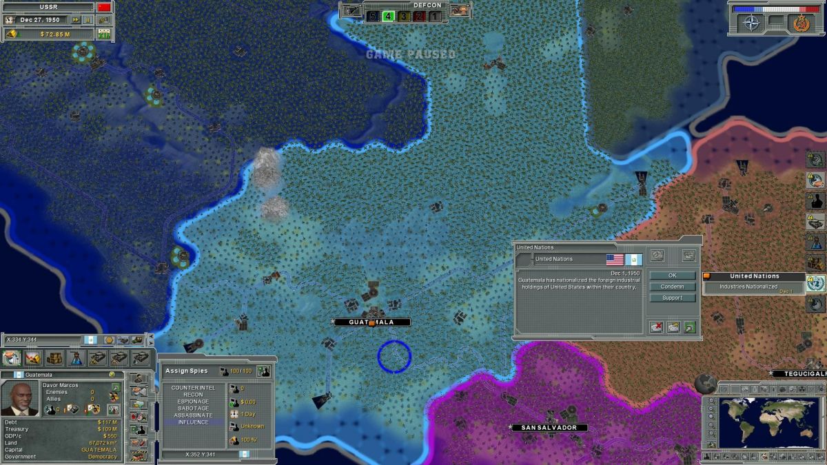 Скриншот 8 к игре Supreme Ruler: Cold War
