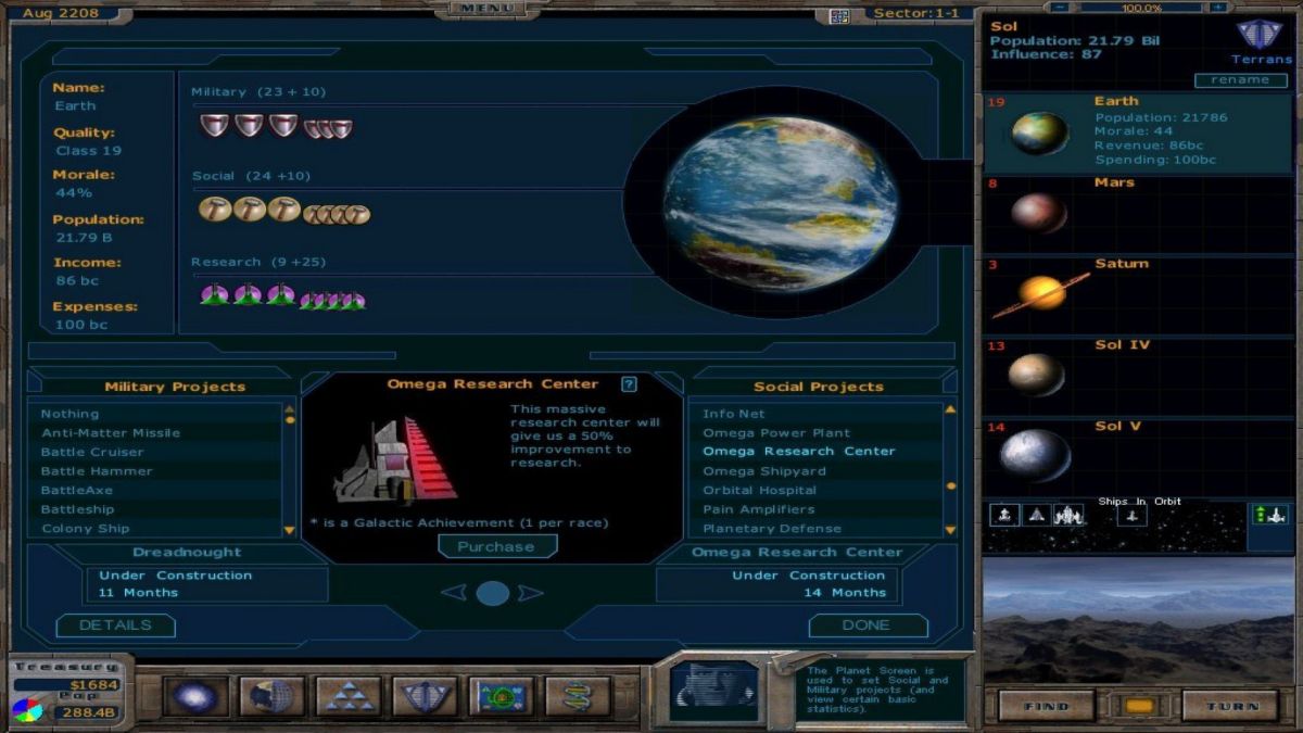 Скриншот 7 к игре Galactic Civilizations I: Ultimate Edition