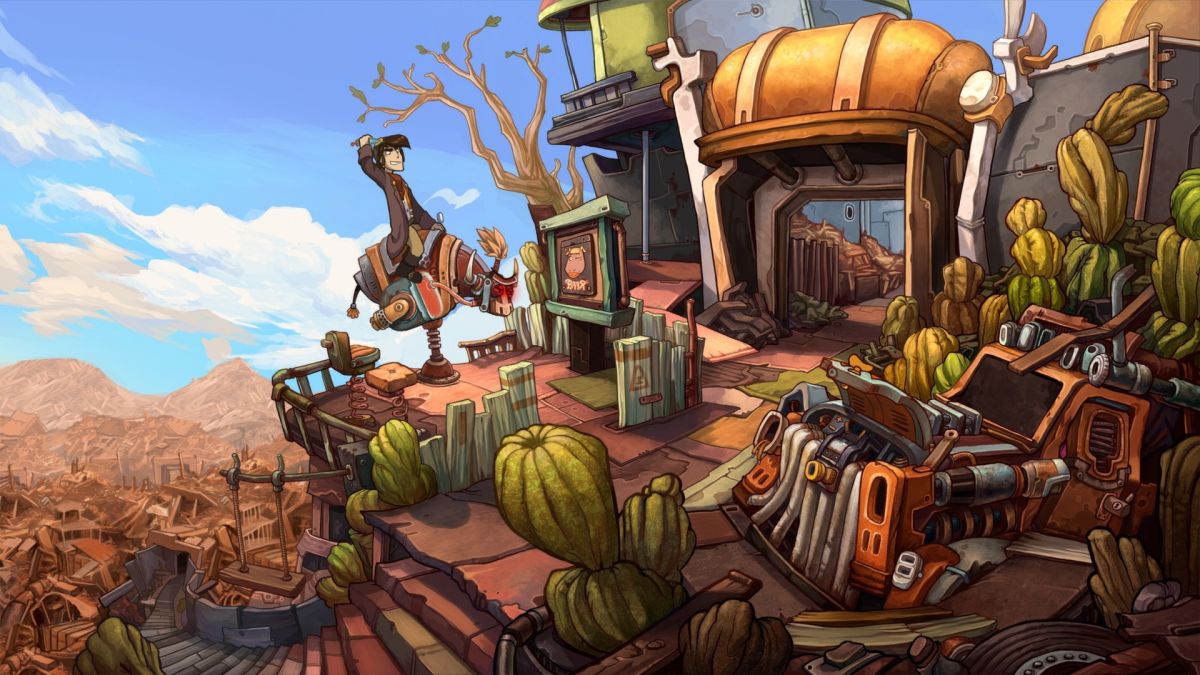 Deponia: обзор, публикации, гайды и релиз логическая приключения игры  Deponia