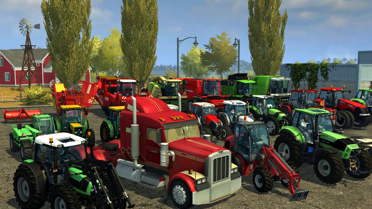 Farming Simulator 2013 Titanium Edition: обзор, публикации, гайды и релиз  гонки симулятор игры Farming Simulator 2013 Titanium Edition