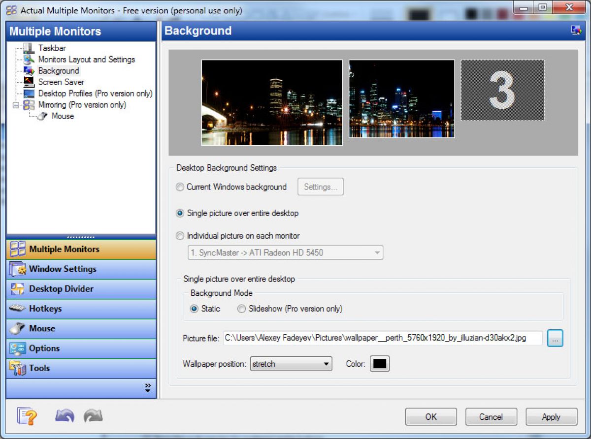 Скриншот 7 к игре Actual Multiple Monitors
