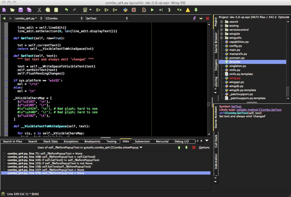 Скриншот 5 к игре Wing IDE 5