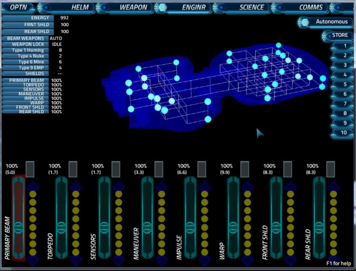 Скриншот 6 к игре Artemis Spaceship Bridge Simulator