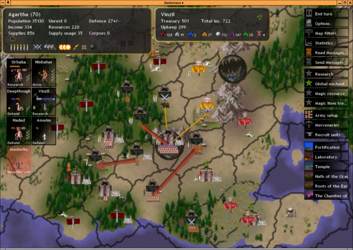 Скриншот 5 к игре Dominions 4: Thrones of Ascension