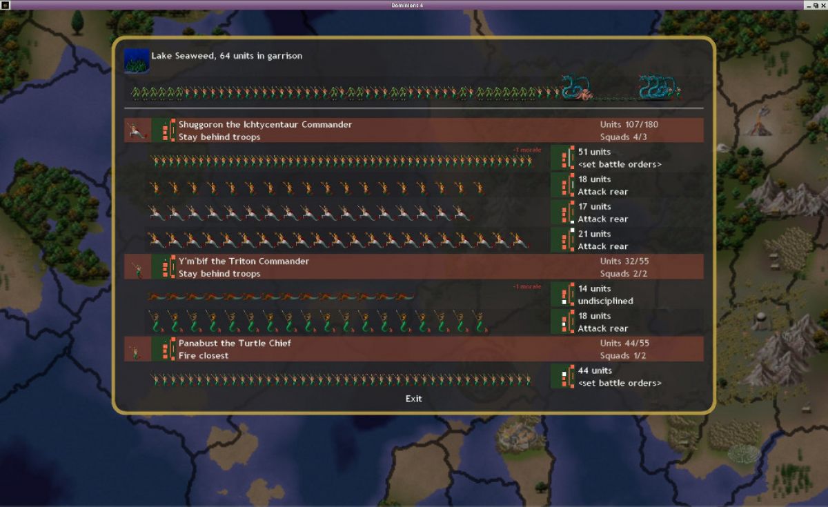 Скриншот 6 к игре Dominions 4: Thrones of Ascension